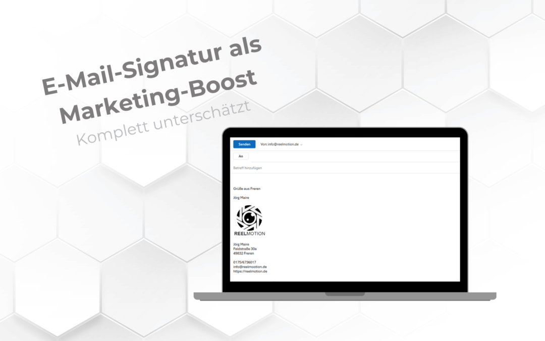 Die E-Mail-Signatur:  Komplett unterschätzt