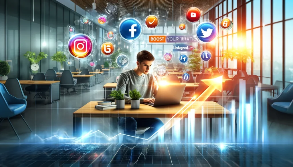 effektive Nutzung von Social Media zur Steigerung des Website-Traffics