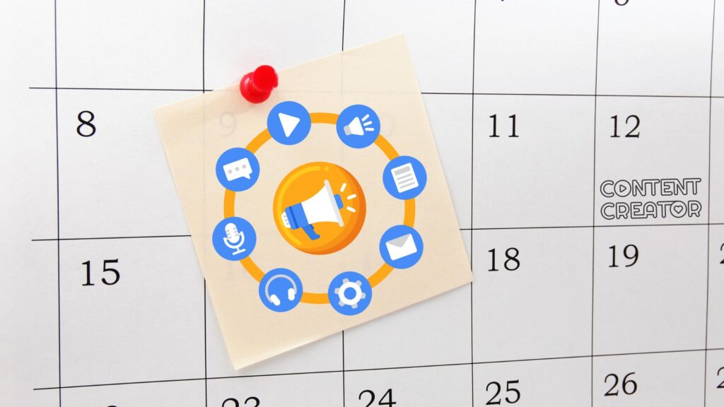 Social Media Content-Kalender